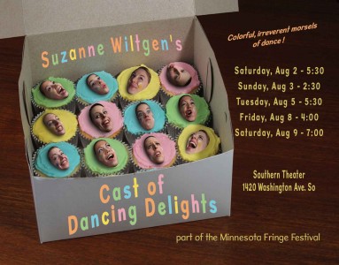 Dancing Delights postcard